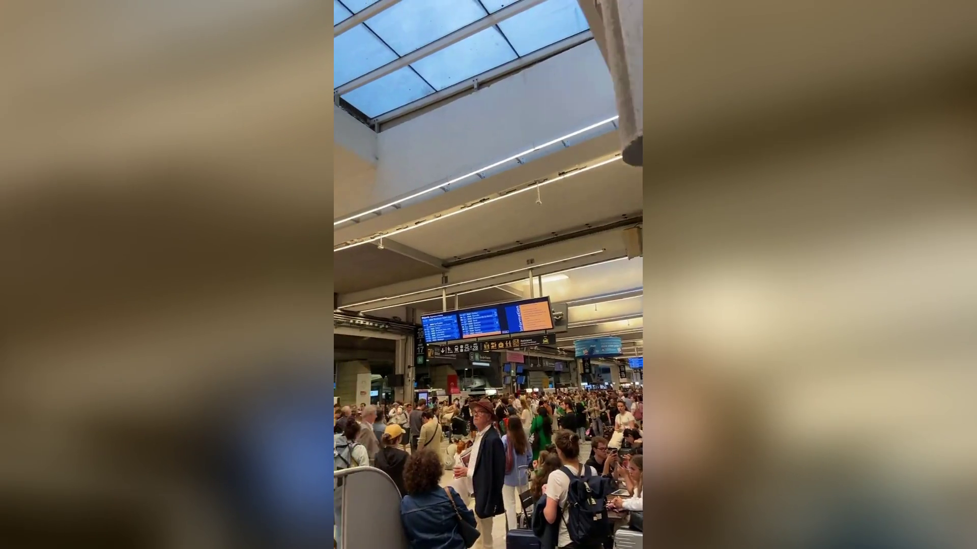 Caos alla stazione di Montparnasse a Parigi per sabotaggio sui treni