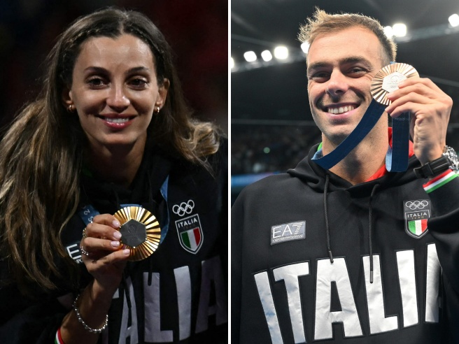 Rossella Fiamingo e Gregorio Paltrinieri, i fidanzati d'Italia sul podio alle Olimpiadi di Parigi