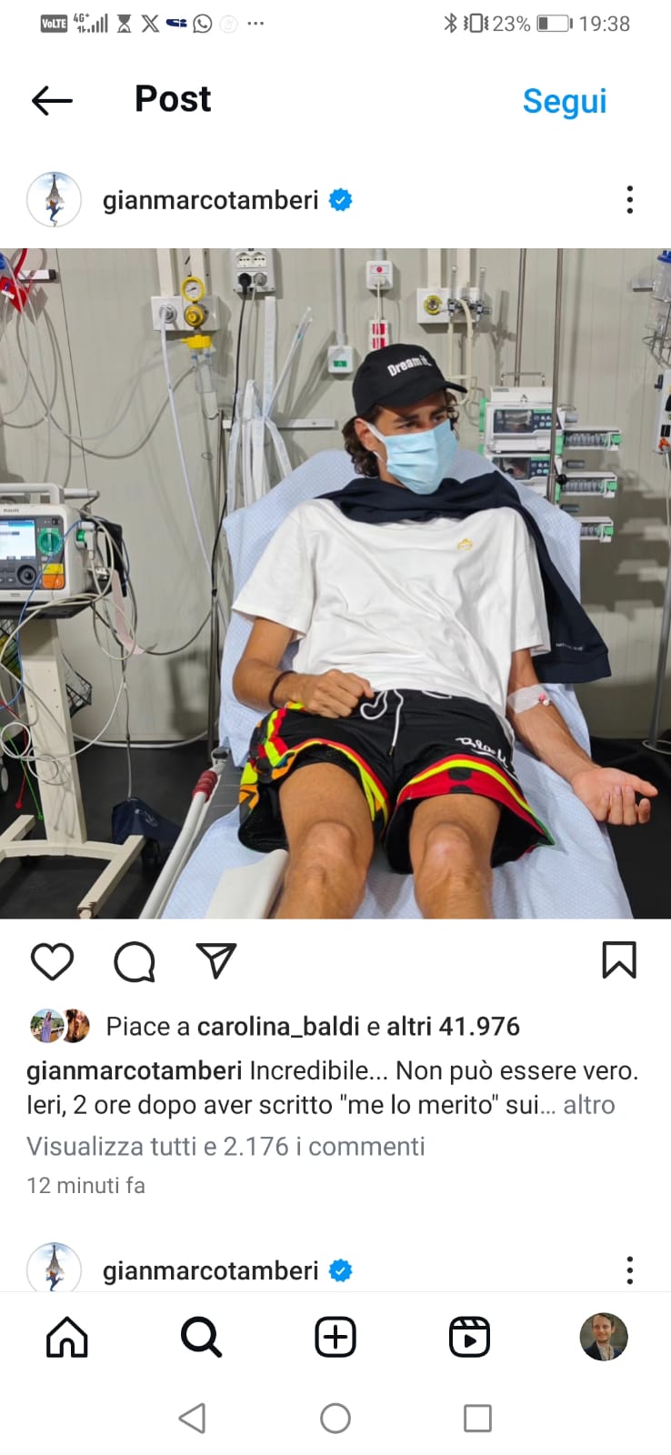 Tamberi, possibile calcolo renale: posticipa il volo per le Olimpiadi, come sta