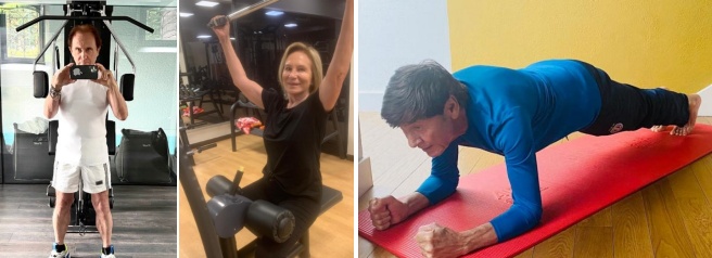 In palestra a ottant'anni per combattere la sarcopenia, la perdita dei muscoli. Il segreto: pesi moderati e panca