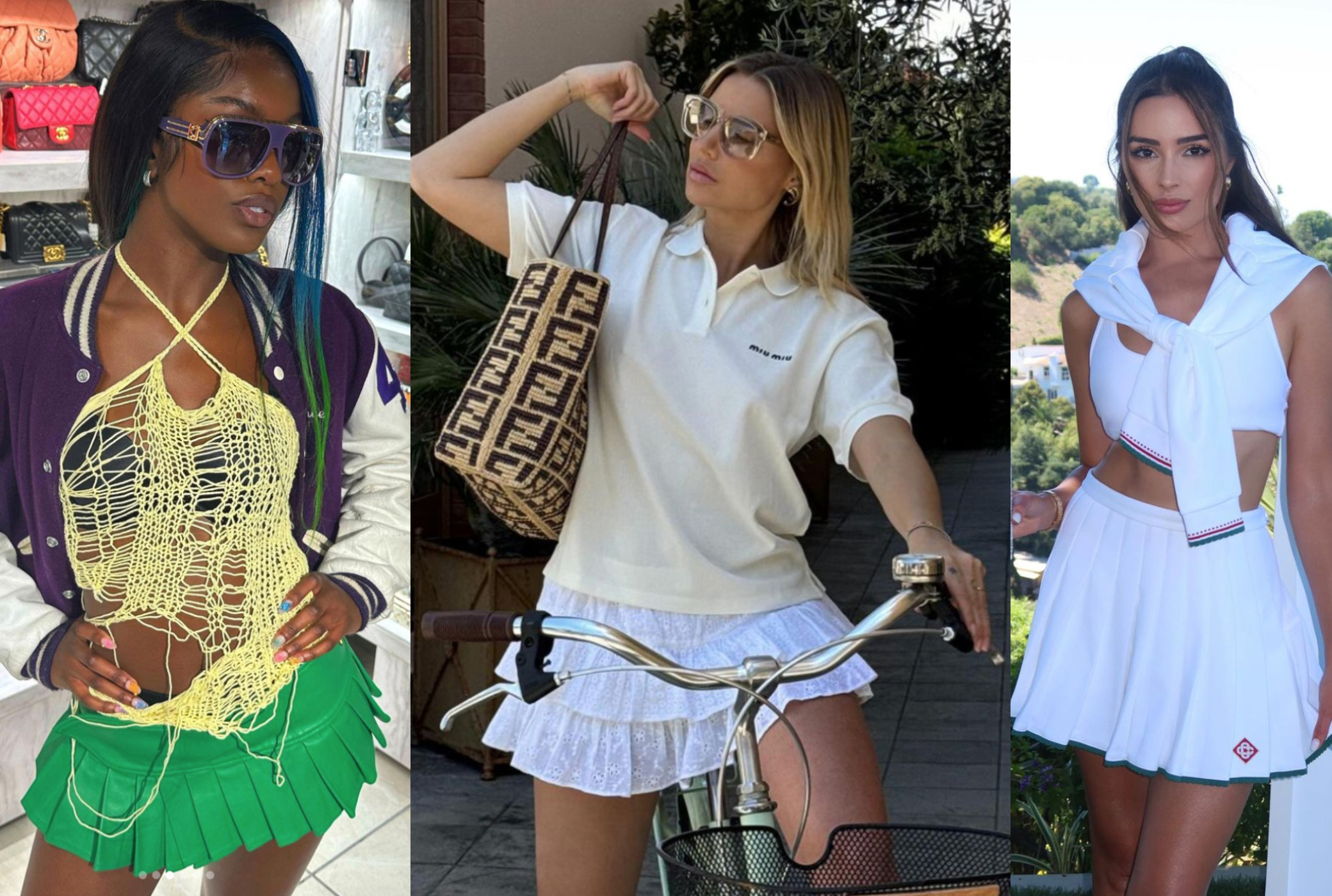 Gonna Pantalone Donna 2 In 1 - Leggings Sportivi Con Gonna Integrata Per Yoga, Corsa E Palestra