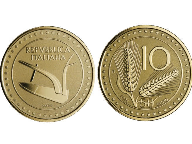 Numismatica, tornano le «10 lire» (ma in oro): l’edizione commemorativa vale 20 e 50 euro