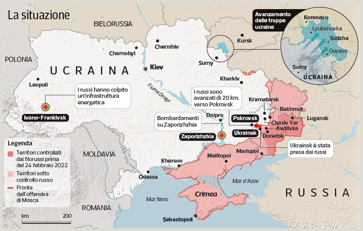 Perché nella regione di Kursk gli ucraini sono sulla difensiva