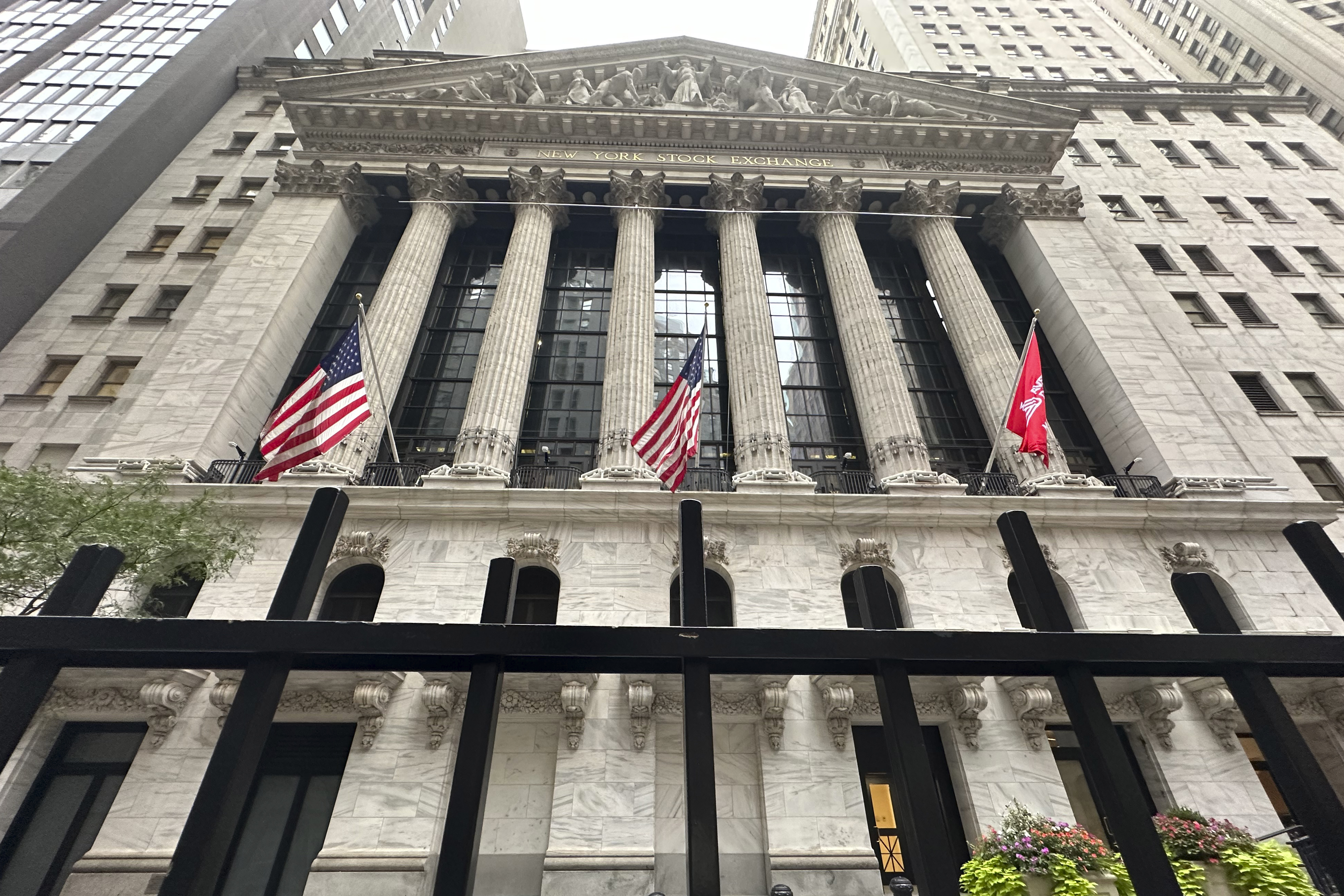 FILE - The New York Stock Exchange is shown on Sept. 18, 2024, in New York. (AP Photo/Peter Morgan)