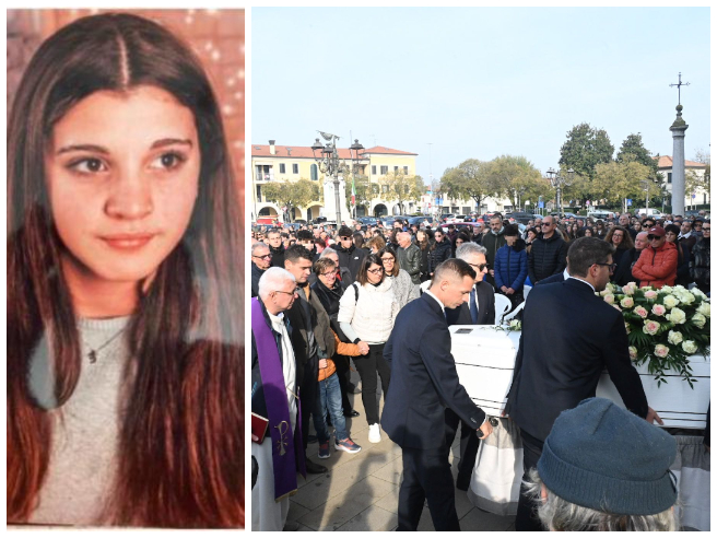 Il Funerale Di Eleonora Chinello, Morta Investita A 14 Anni: I Peluche ...