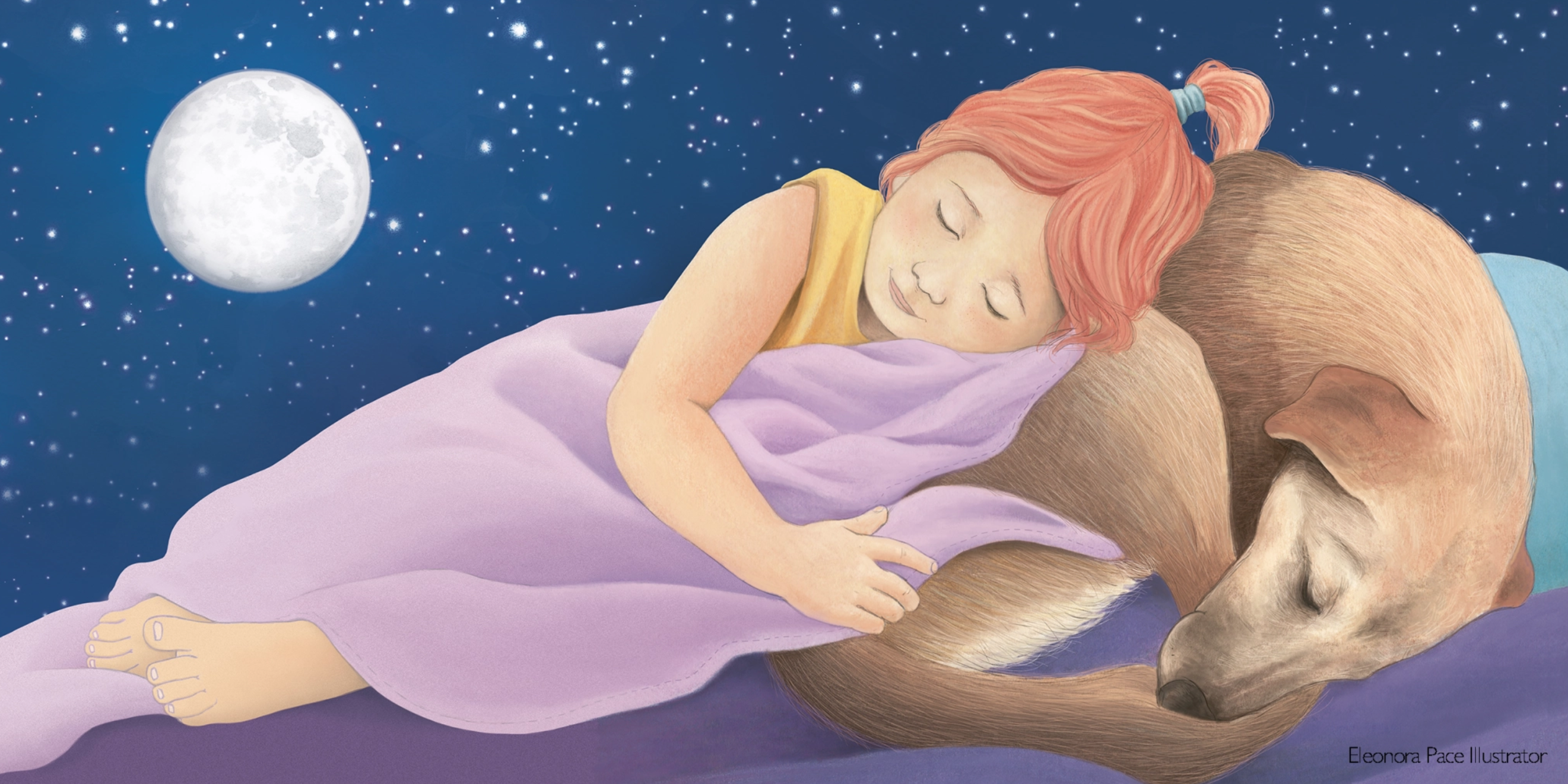 Apple, raised in the kennel, finds a new family. And becomes the protagonist of a book