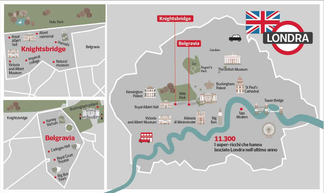 The billionaires run away from London (also towards Milan): who are the « non-ten » and why Labor taxes are a flop