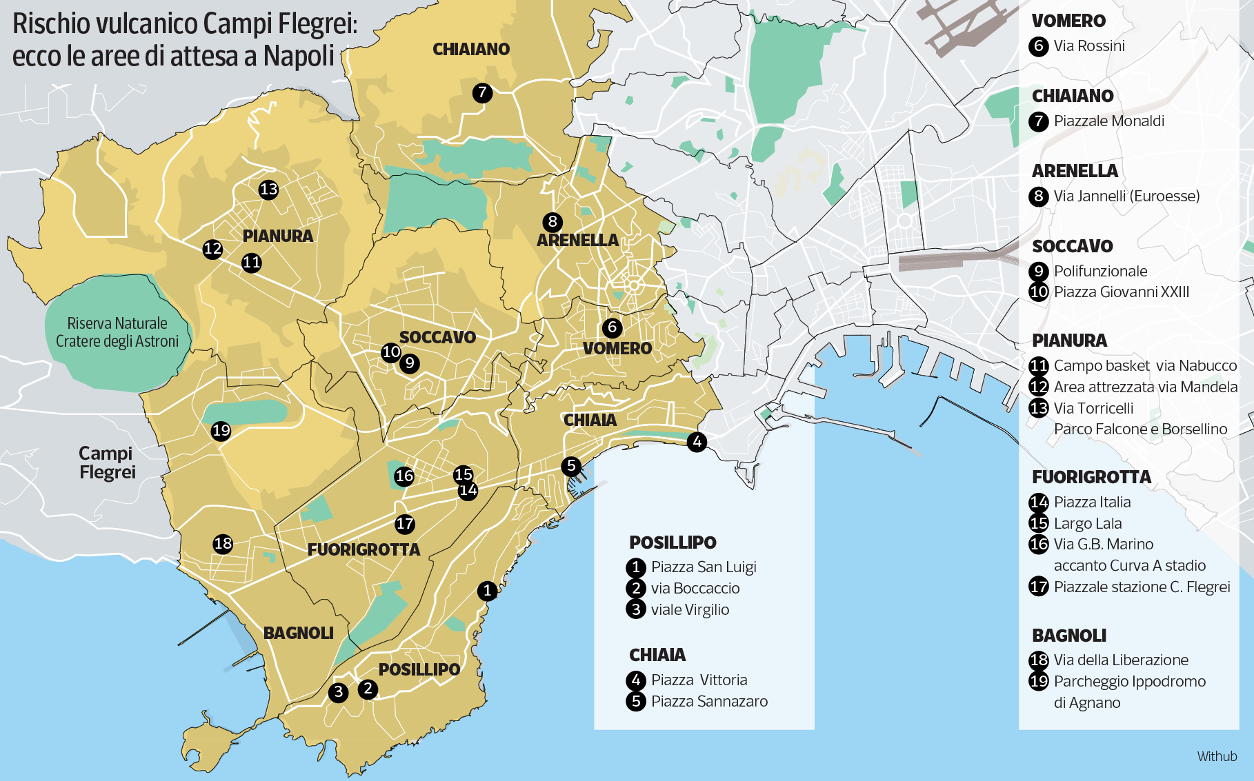 Campi Flegrei, evacuating everyone? 72 hours would be needed and only in case of eruption