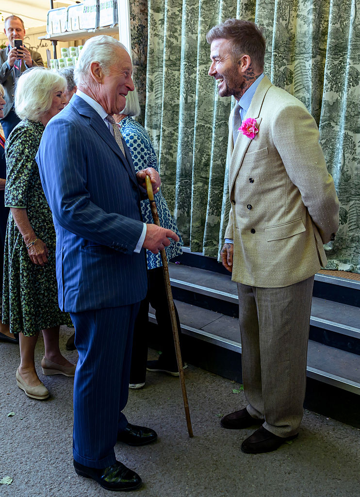 David Beckham and King Charles III in London: the King’s Rose and the sovereign’s birthday gift to the former footballer