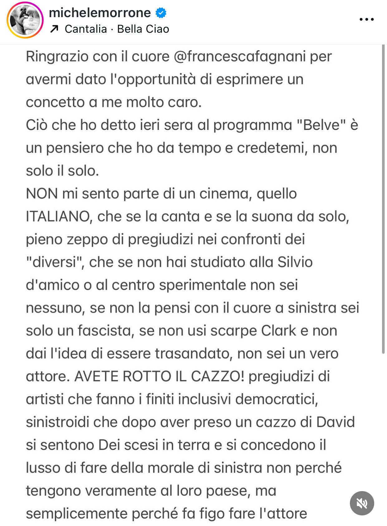 Michele Morrone, Bitonto’s actor attacks Italian cinema: « Usual Circulet ». The storage of Marinelli: « Repented for Mussolini, but happy for the cachet »