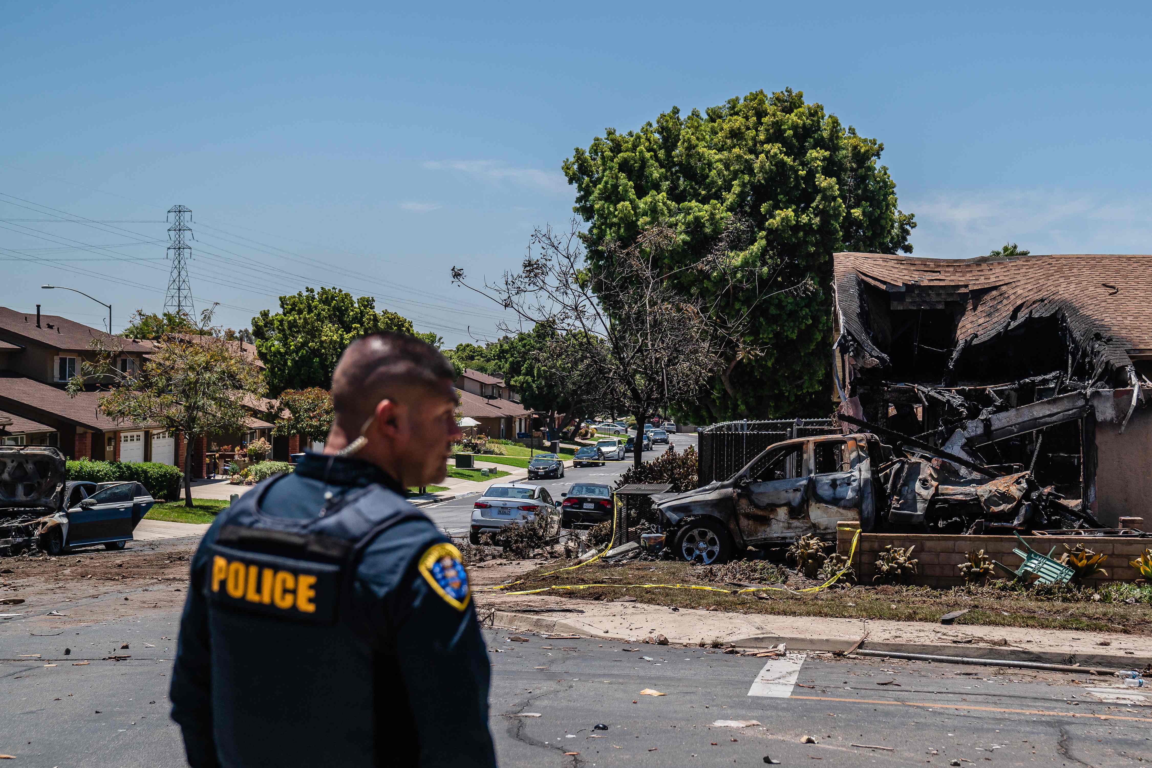 Dave Shapiro on the private jet fallen to San Diego after touching the high voltage cables