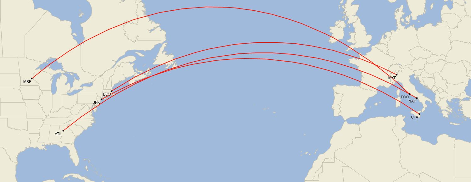 Flights Italy-USA, from Bari and Catania here are the new routes: the reason for the boom (despite geopolitical tensions)