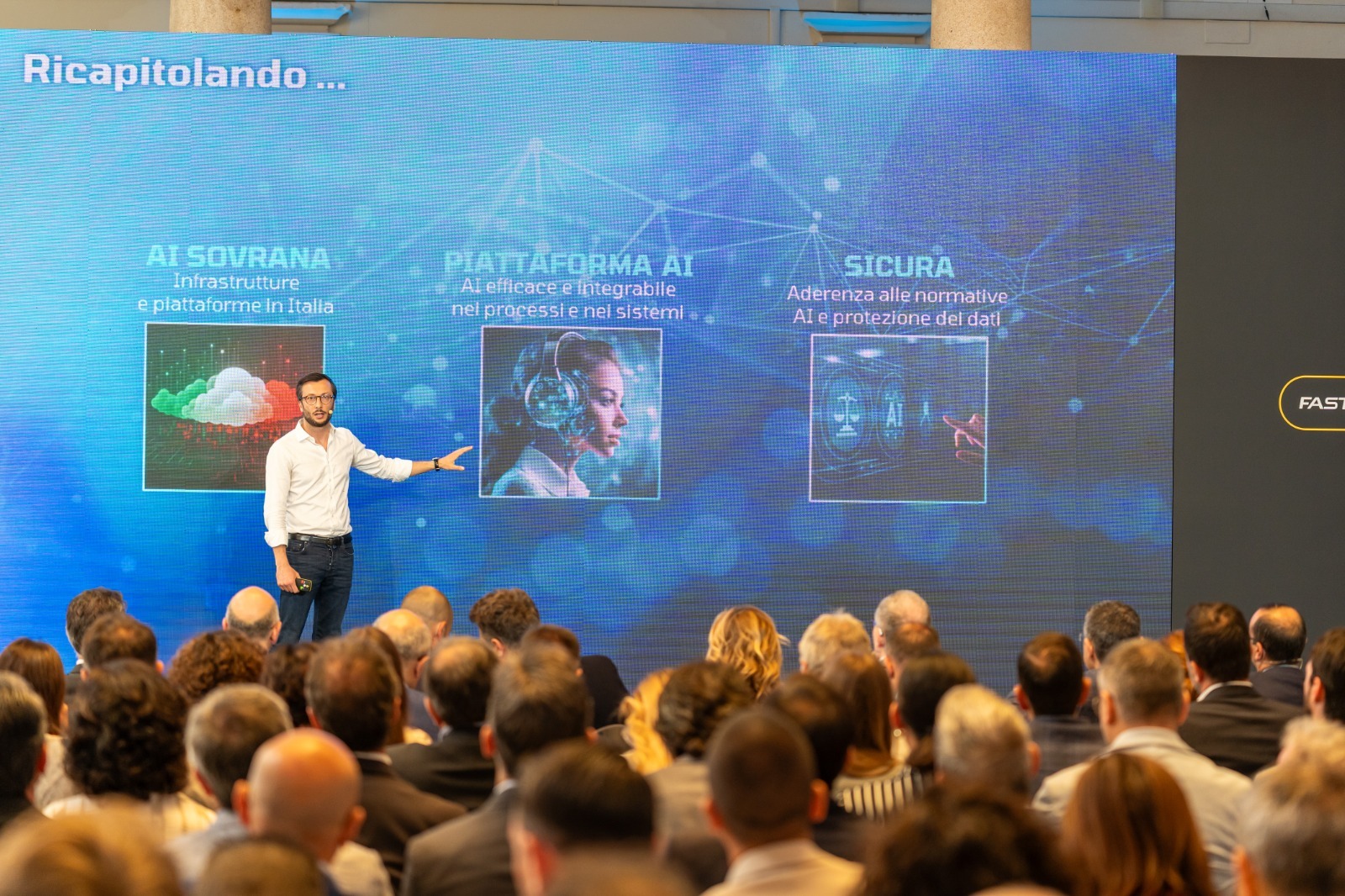 Fastwebai, the first Made in Italy platform of artificial intelligence for companies was born