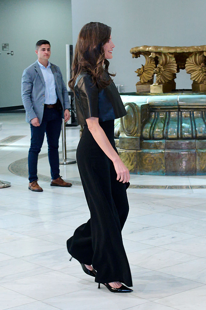 Do not publish Letizia Ortiz and the leather t-shirt: the rock soul of the Queen (which amazes everyone)