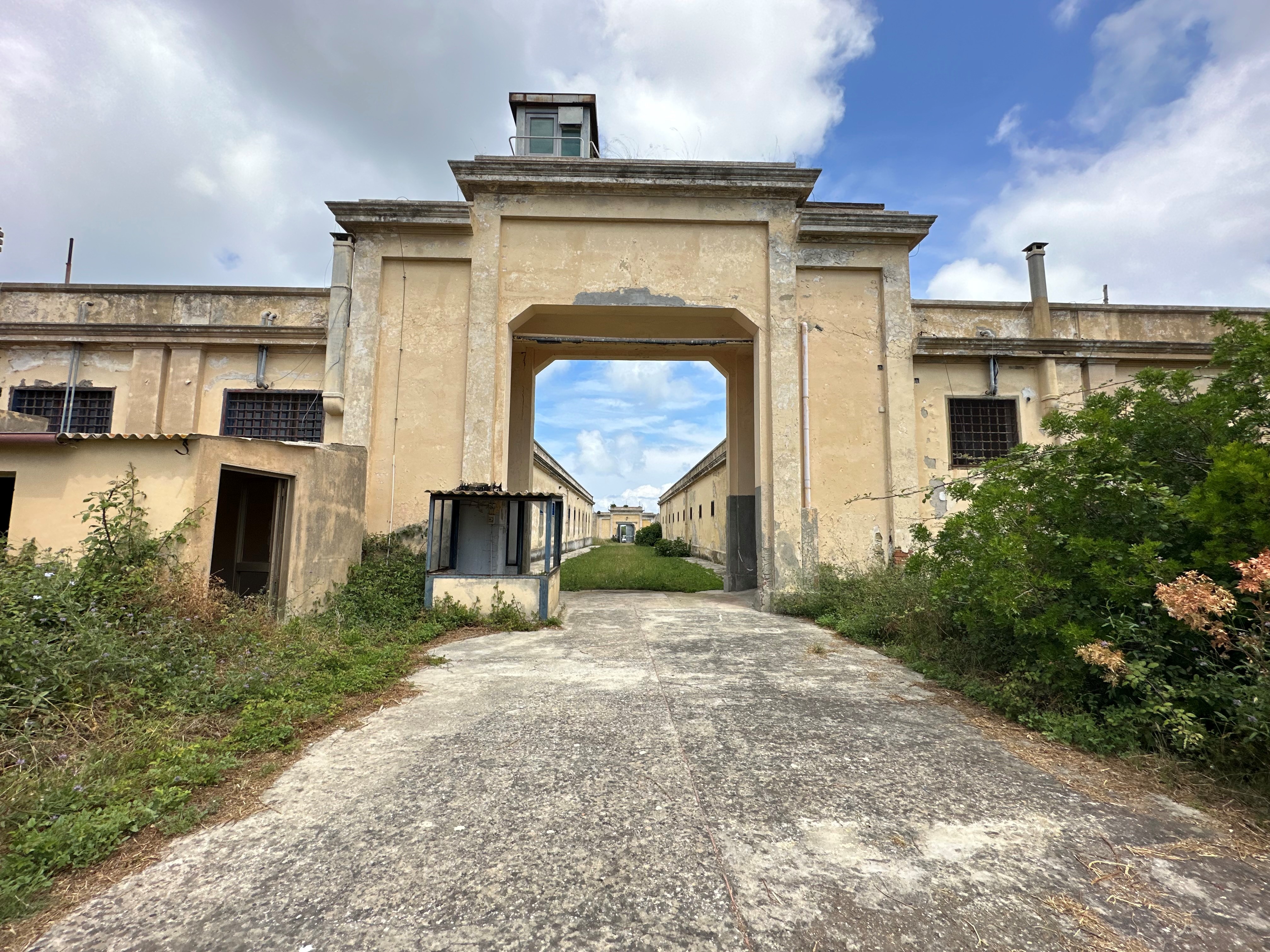 The former security prison of Pianosa (photo by Serena Palumbo)