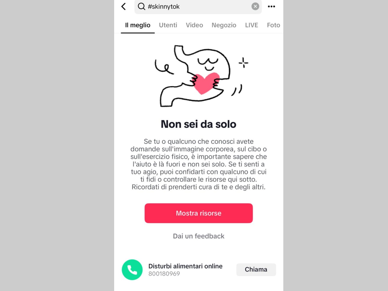 Tiktok blocks the hashtag #skinnytok after EU requests: « unhealthy content on weight loss »