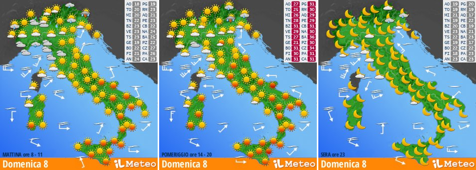Weather: a weekend of sun and good weather. But it is already hot alarm in some cities and for thunderstorms on the mountains