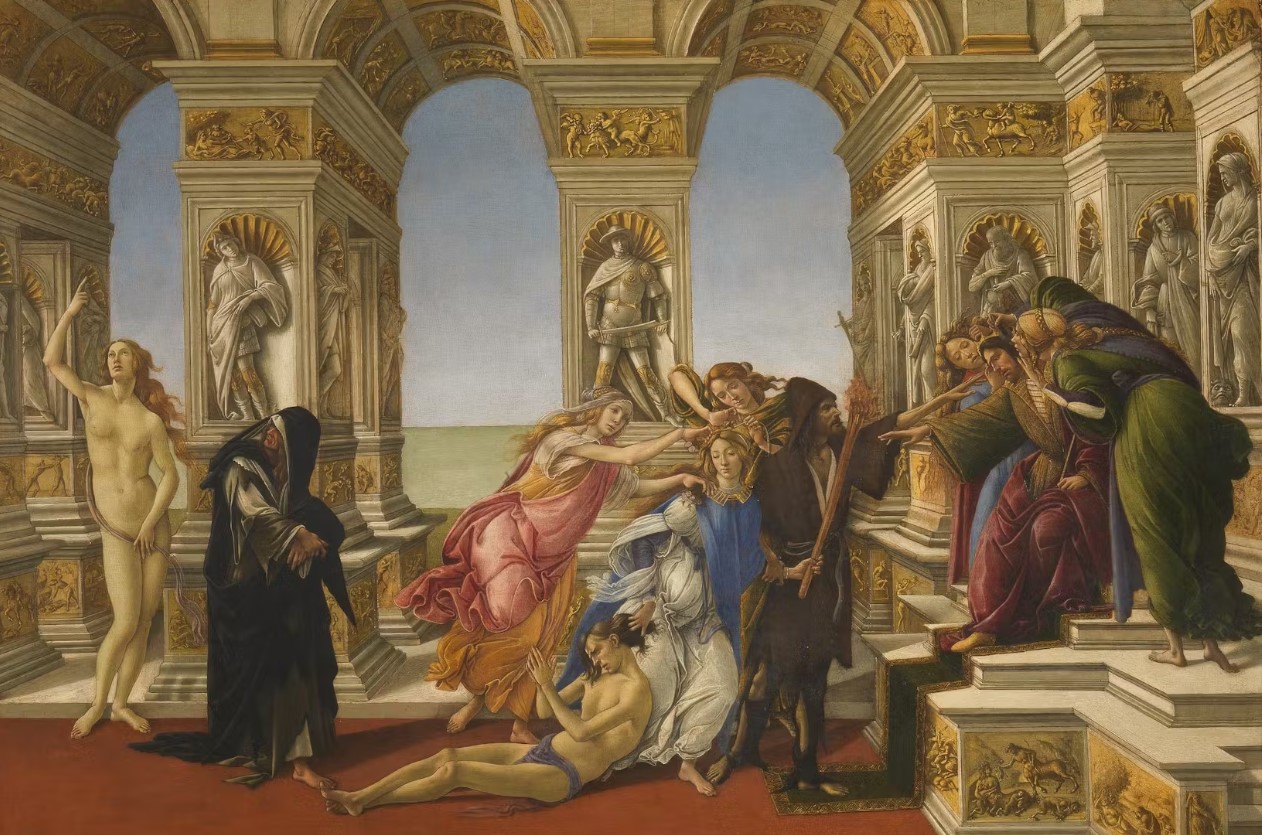 Botticelli and the dual nature of the centaur: because in this intersection between good and evil our time is written