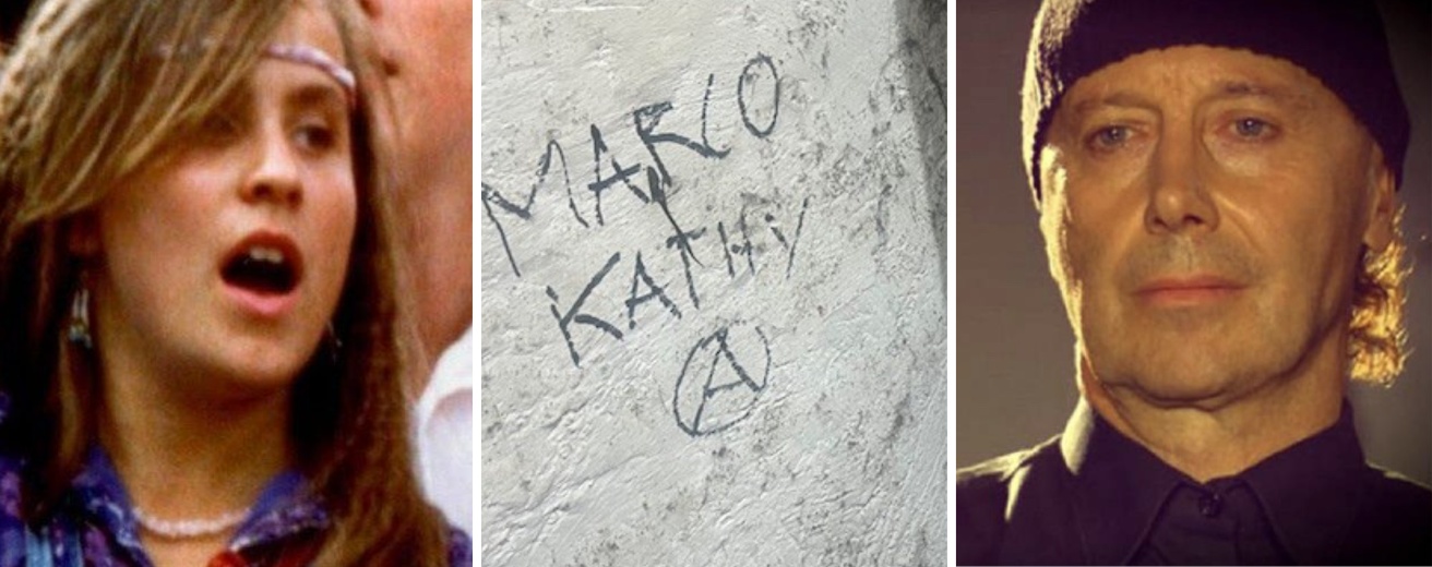 Caso Orlandi e delitto Skerl, nel palazzo della ragazza uccisa nel 1984 spuntano graffiti e cuoricini: «Marco e Kathy»